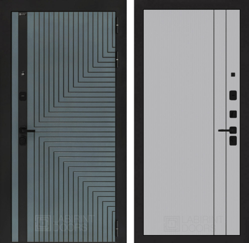 Кредор 10 серый рельеф с молдингом