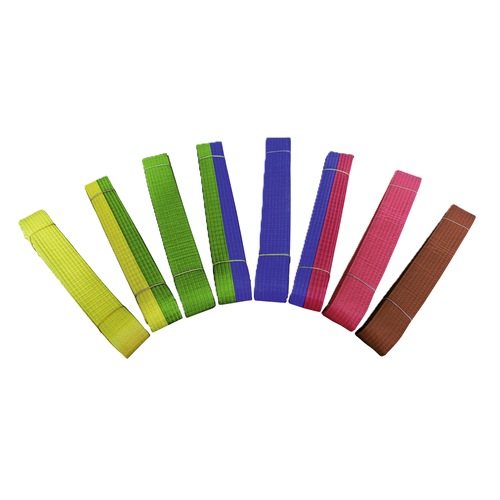 Пояс для тхэквондо ProfSport без вышивки широкий коричневый