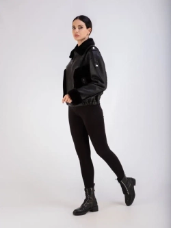 Дубленка женская натуральная зимняя