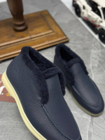 Высокие лоферы Loro Piana