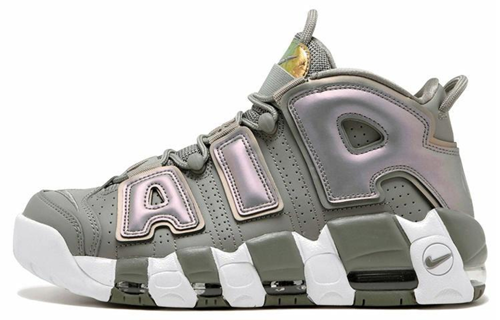 Кроссовки Nike Air More Uptempo Iridescent Air (Женская размерная сетка)