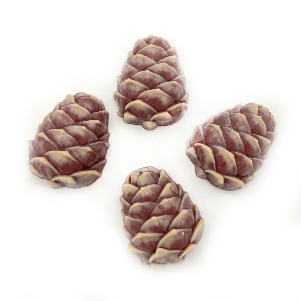 Форма для шоколада ШИШКА Кедровая МИНИ, пластик