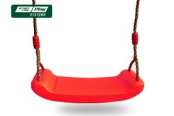 Качели SLP SYSTEMS 3 секции + лодочка красное + качели TS40 + сиденье гибкое желтое