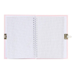 Блокнот детский Basir на замке, формат А6, серия "Мишки", переплет 7БЦ, 18*13.5 см, 48 листов, ассорти