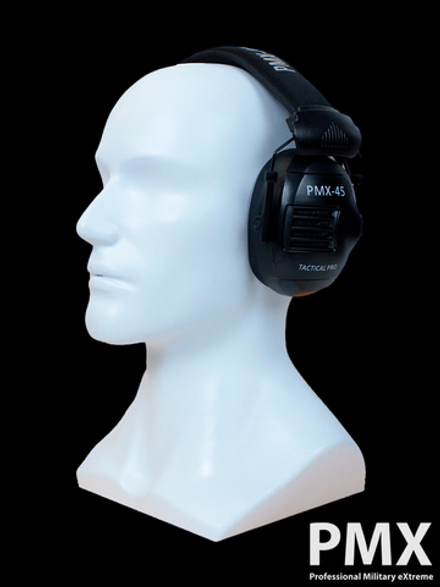 Активные наушники PMX-45 Tactical PRO. Black
