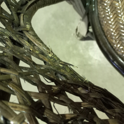 Стол CINDY NEXT (mod. 70-80 MDF) металл/мдф/бук, белый/натуральный, D80х75см