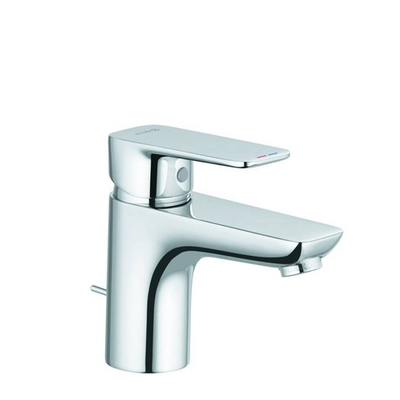 Смеситель для раковины Kludi Pure&Style 75 однорычажный c донным клапаном, хром (403820575)