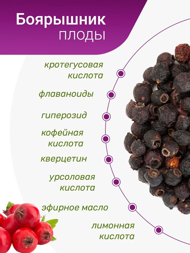Боярышник плоды
