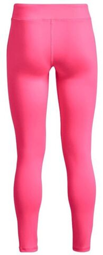 Штаны для девочки теннисные Under Armour UA Motion Leggings - pink punk/white