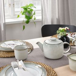 IKEA GLADELIG  (ИКЕА ГЛАДЕЛИГ)  -  Заварочный чайник, серый, 1,2 л