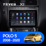 Teyes X1 9" для Volkswagen Polo 2008-2020