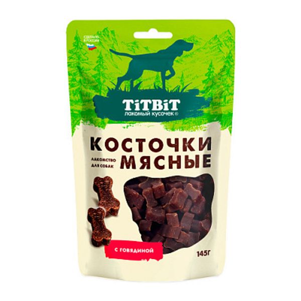 Лакомство для собак TitBit, Косточки мясные с говядиной