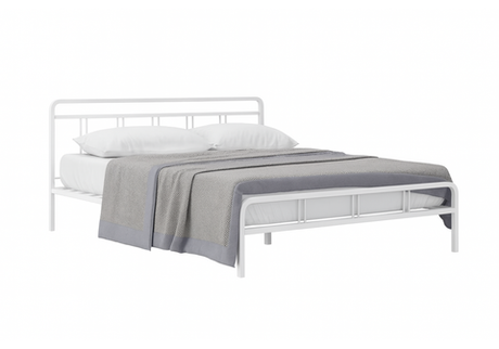 Кровать Woodville Рейк 120х200 белая