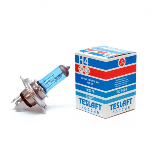 Лампа H4 12V увеличенной мощности ксенон   142776 TESLAFT 1 штука