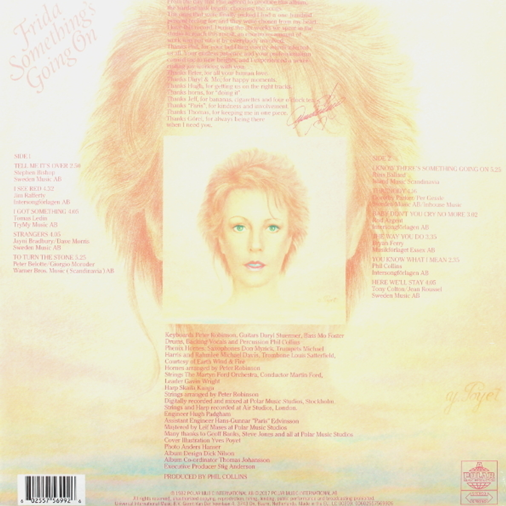 Anni-Frid Lyngstad ?(Frida) / Something's Going On (Coloured Vinyl)(LP)