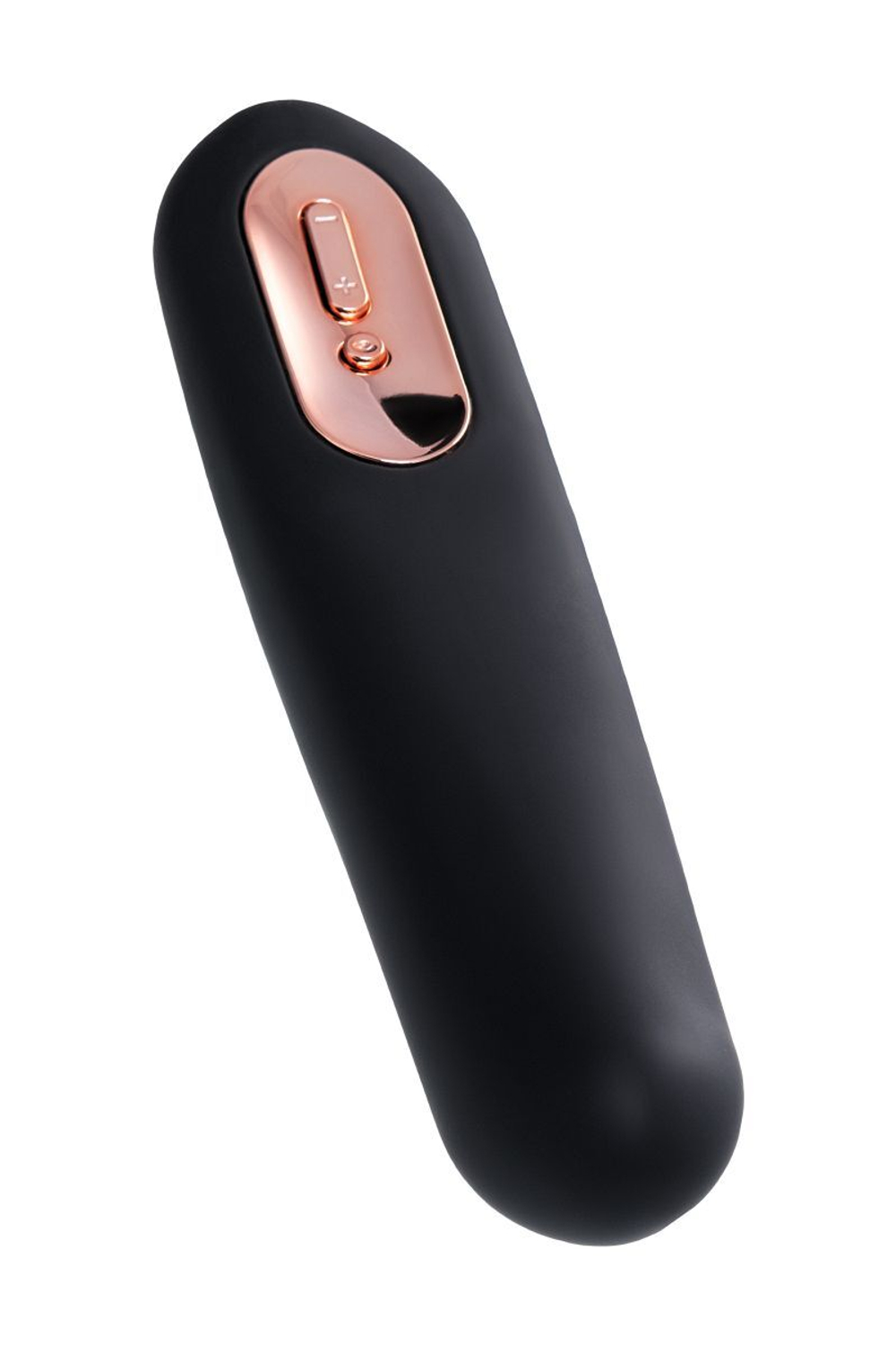 Черный нереалистичный вибратор Waname D-Splash Tsunami - 18,3 см. (Цвет: черный)