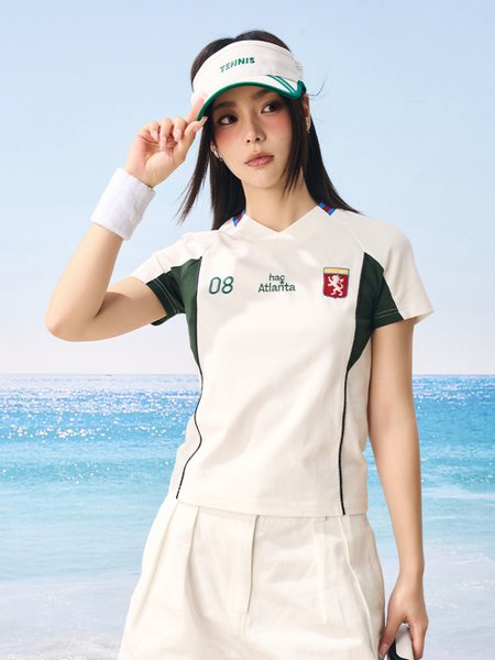 Женская футболка HARSHandCRUEL WMNS "Atlanta" Crop Jersey