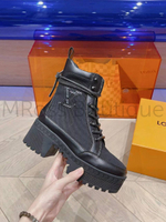 Женские ботинки Louis Vuitton Laureate черного цвета
