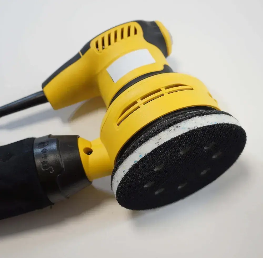 Мягкая подложка, защитная для шлифовальной машинки 125мм, шлифмашинки, проставка, толщиной 12мм на липучке в количестве 2 шт.