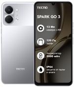 Смартфон TECNO SPARK Go 3 4 ГБ/128 ГБ серый