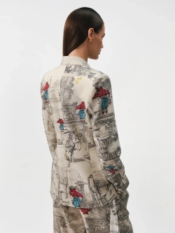 Жакет Boss принтованный OLA OLA