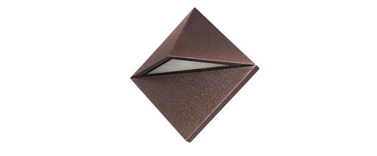 Уличный настенный светильник 370588 коричневый Testa Novotech.