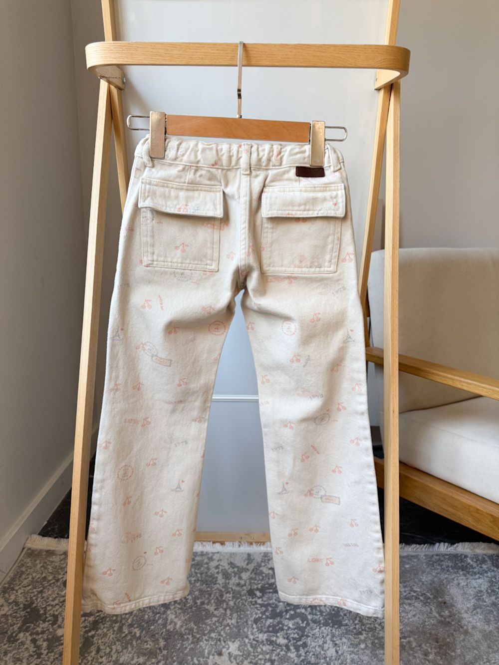 Джинсовый костюм Bonpoint, 140