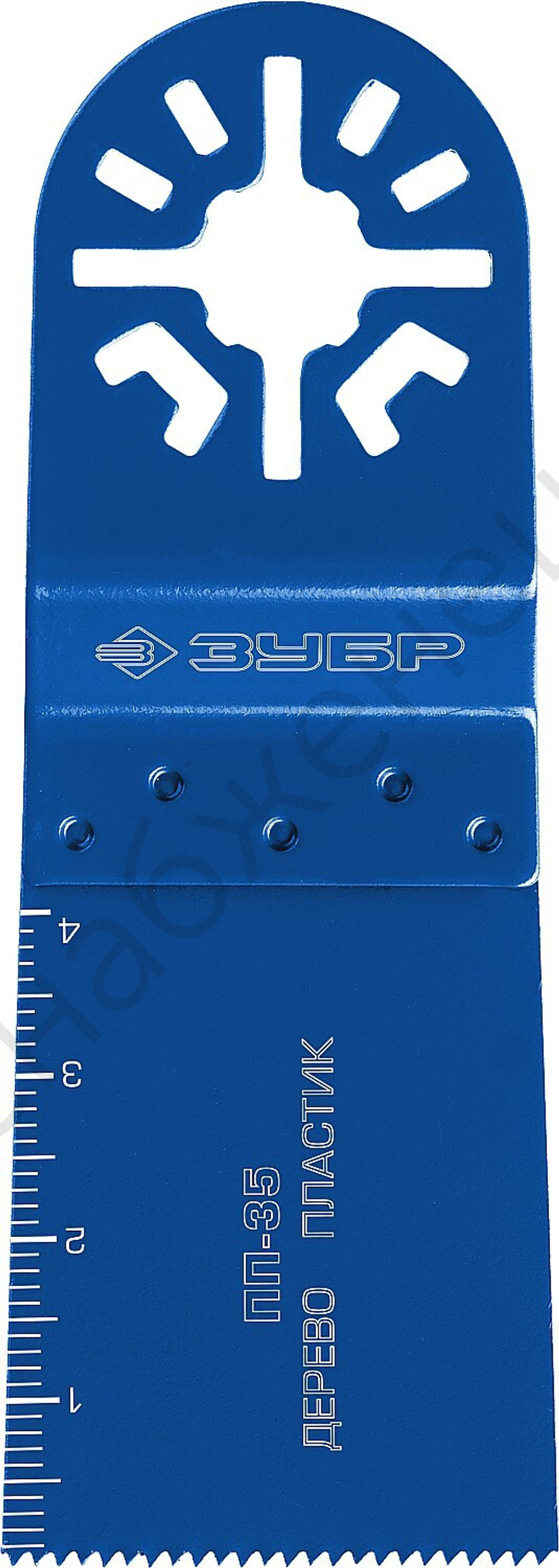 ЗУБР ПП-35 UniLock, 35 x 40 мм, OIS-хвост., Насадка прямая пильная, Профессионал (15565-35)