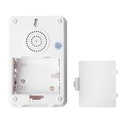 UDB-016W-R1T1-38S-150M-WH-BL Звонок беспроводной. Радиус действия 150м. Белый с черным. ТМ Uniel