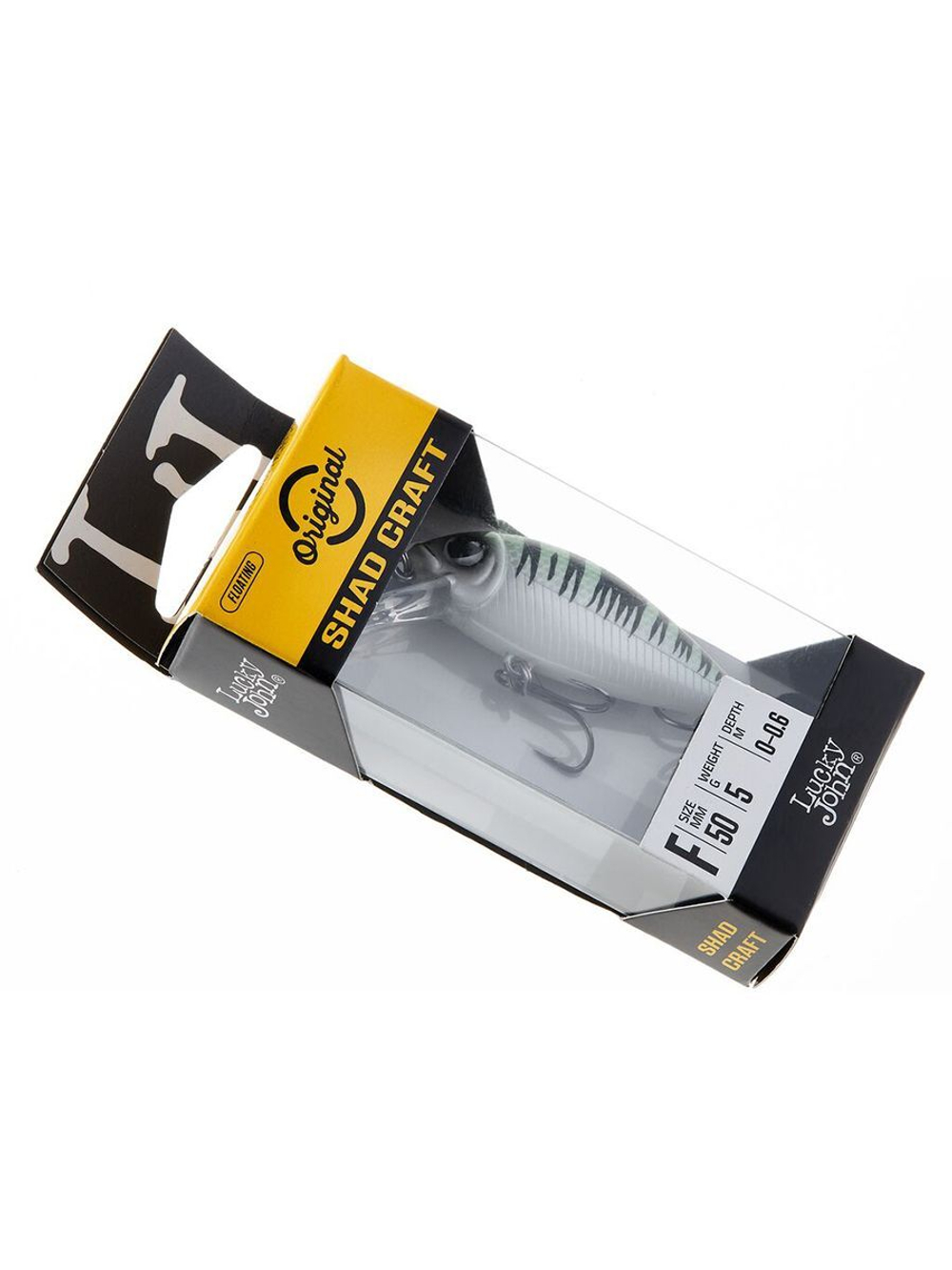 Воблер плавающий Lucky John Original SHAD CRAFT F 05/A018