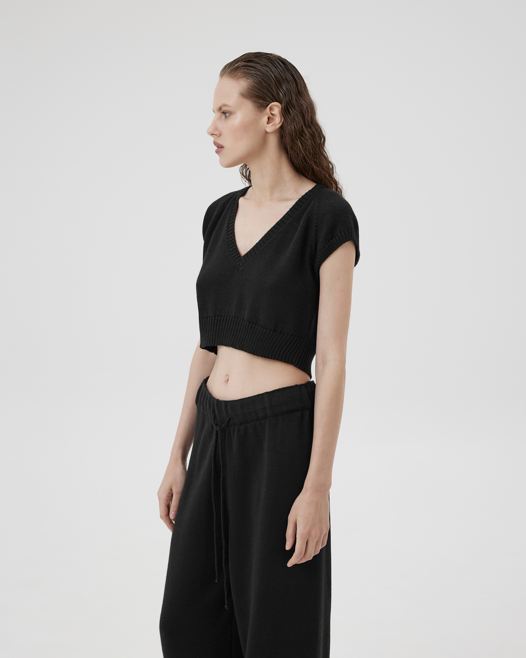 Жилет crop Barbara #1