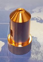 W03X0893-29A Сопло плавающее / Мундштук / Nozzle, Tip - 60A, предназначено для применения в ручных плазменных резаках (плазмотронах) LC-65, в качестве расходной части; Lincoln