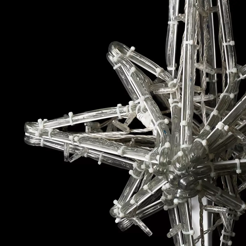 Светодиодная макушка Роза Ветров 75 см., Белая, 220В, LTC (LC-13210)