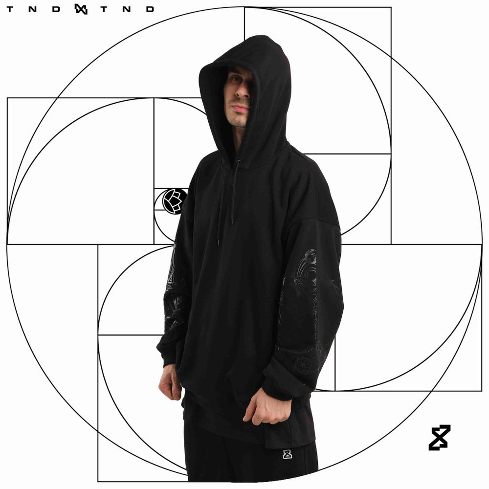 Худи Тандем Тэндай Renaissance 3.0 черный