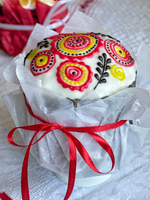 Кулич "Расписной" 500 грамм (пасха)