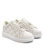 Кожаные кроссовки Karl Lagerfeld - белый(KL52563)