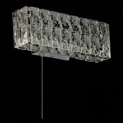 Citilux PALANT CL325312 LED Бра хрустальное с выключателем Хром