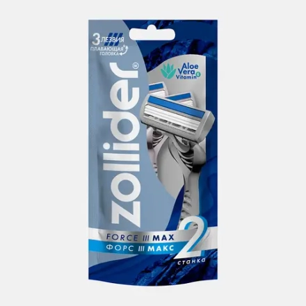 Бритва Zollider Force 3 Max одноразовая 2шт