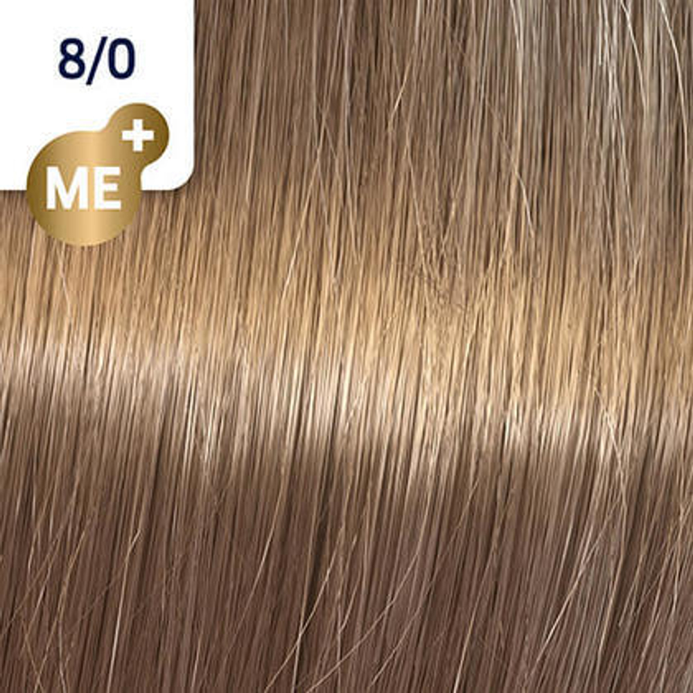Wella Koleston 8/0 Светлый блонд натуральный ME+