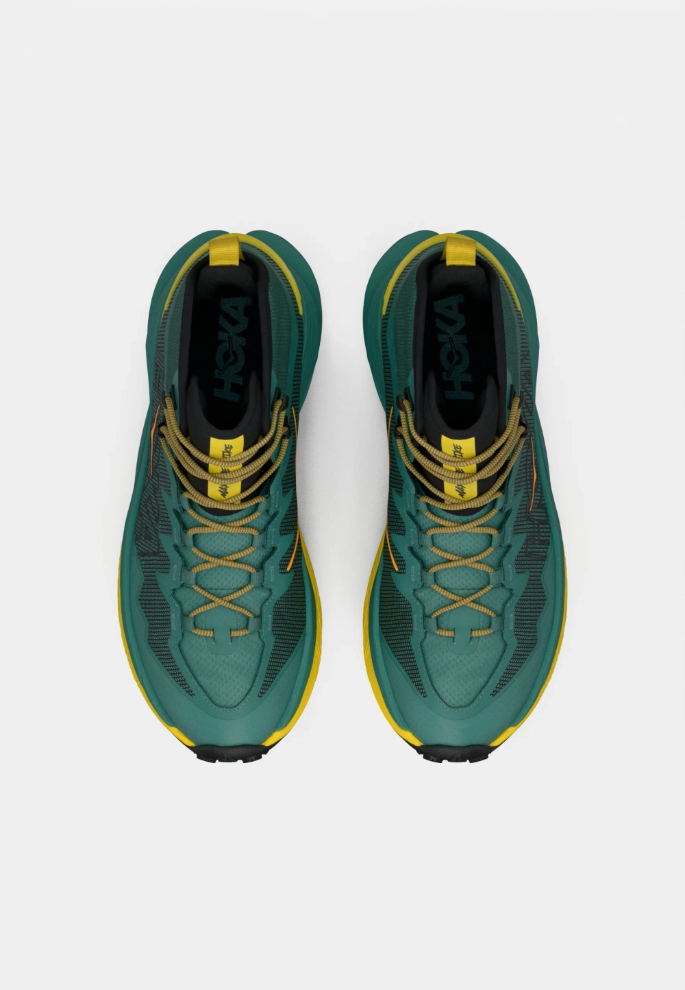 Кроссовки для бега HOKA MAFATE - thyme/yellow gold