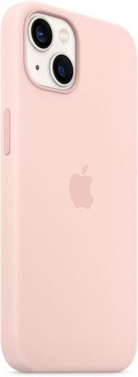 Чехол Apple Silicone Case with MagSafe for iPhone 13 mini, «розовый мел»