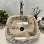 Раковина из оникса Erozy Grey EO-62172 45*40*15 0093