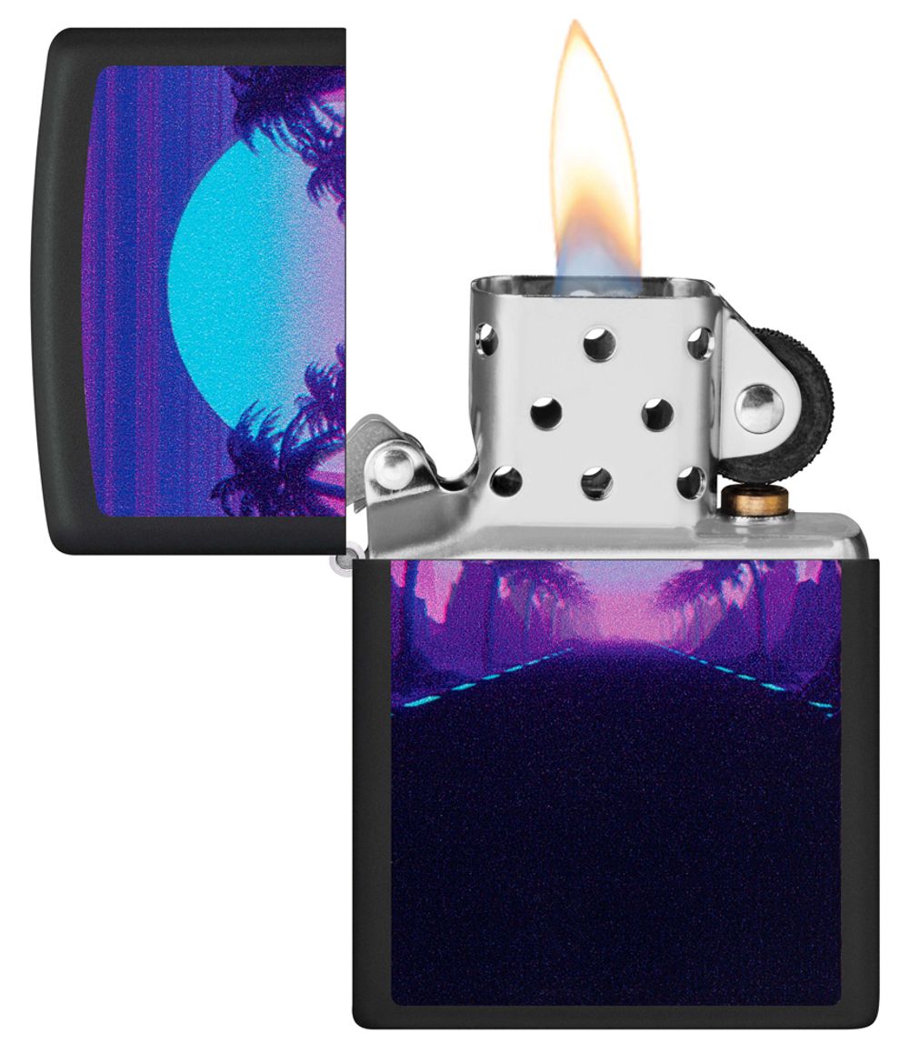 Зажигалка Zippo Sunset Black (49809) 3