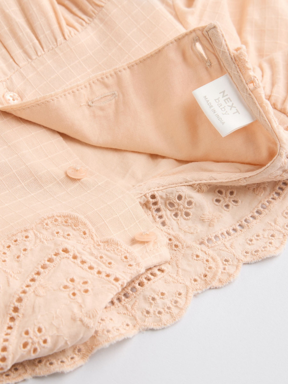 Боди с длинным рукавом для девочки Next AA8-201, Персиковый