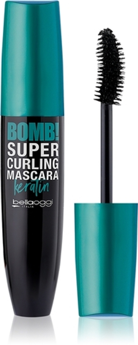 bellaoggi BOMB! Curling Mascara - Подкручивающая и придающая объем тушь для ресниц, 12,5 ml
