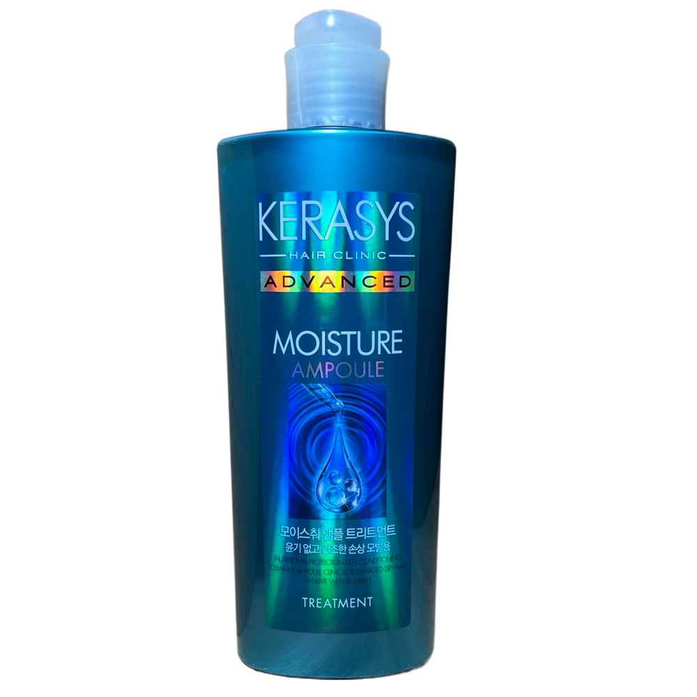 Маска-кондиционер для волос Kerasys Advanced Moisture Ampoule увлажняющая с керамидами Treatment 600 мл