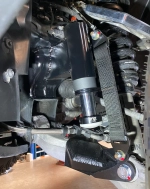 Комплект буферного отбойника и ограничительных ремней для передней подвески Ram TRX 2021-2024 РАМ