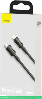 Кабель Baseus High Density 2m Black (CATLGD-A01)