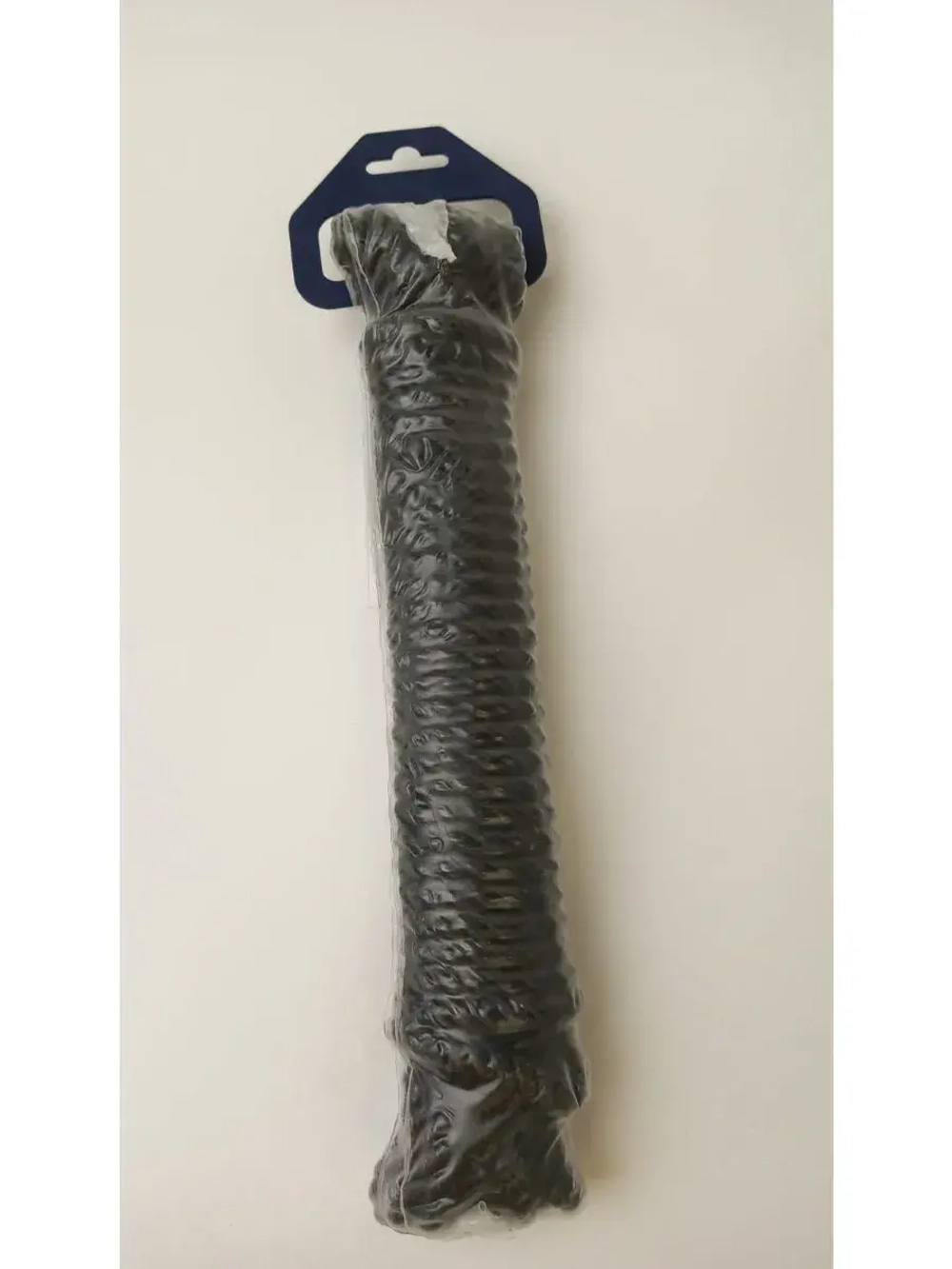 Канат крученый Петроканат ШВАРТОВЫЙ 16,0 мм, темно-синий Navy Blue, 4250 кг, 9 м, евромоток