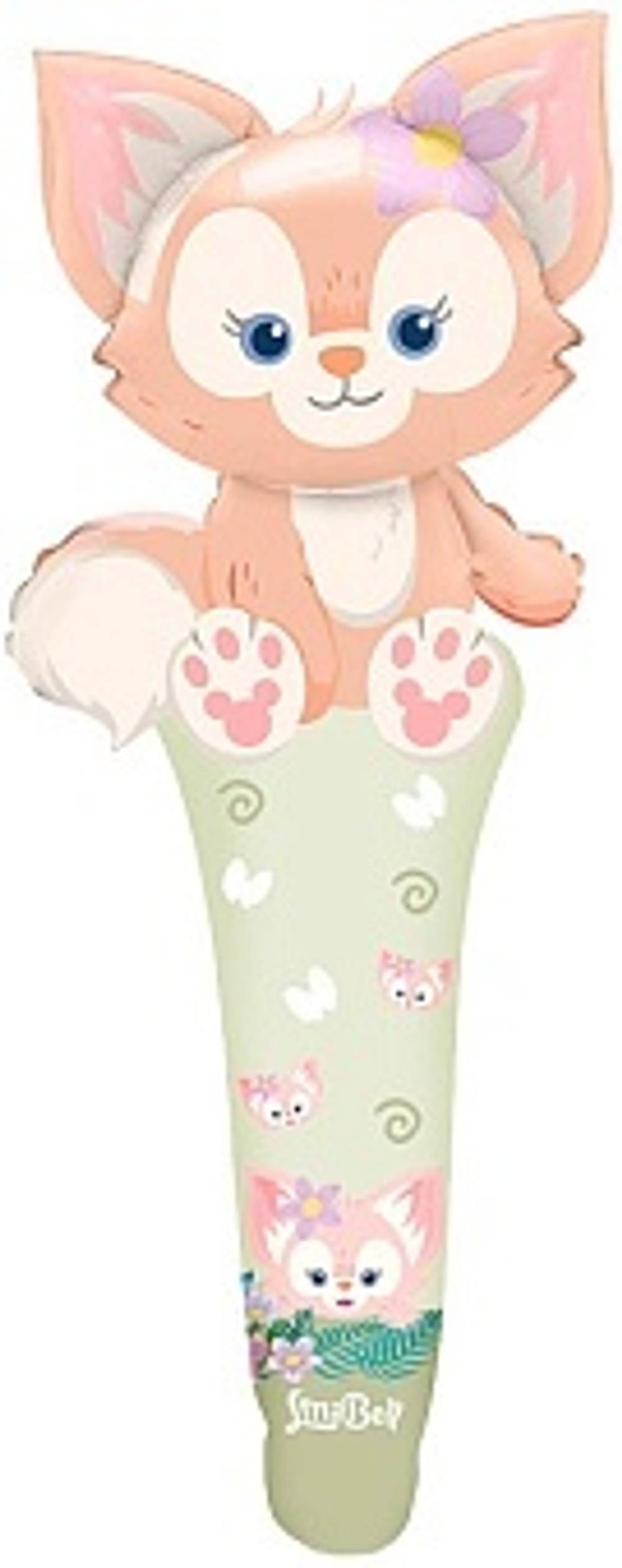 К Мини Фигура Лисенок с цветком ручной